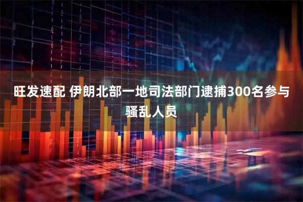 旺发速配 伊朗北部一地司法部门逮捕300名参与骚乱人员